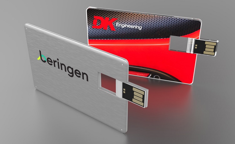 فلش USB به شکل کارت اعتباری